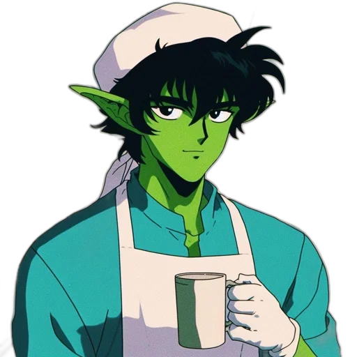 staff, dragon, anime, pixel art transparent PNG cut-out