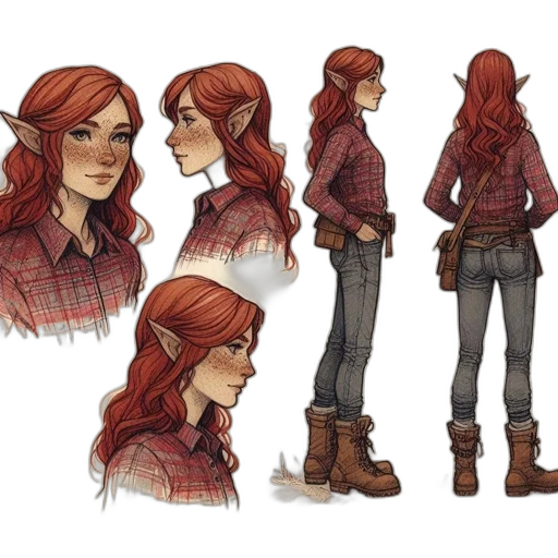 jacket, concept art, comic book art, fantasy art transparent PNG cut-out