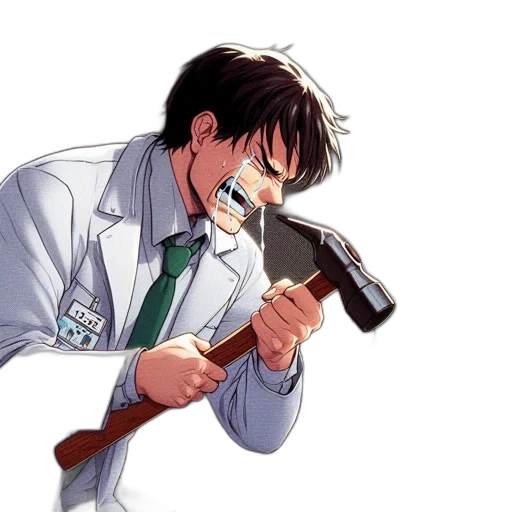 weapon, staff, anime, concept art transparent PNG cut-out
