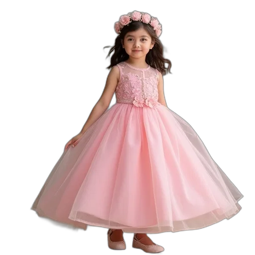dress, photorealistic, 3d render, cute transparent PNG cut-out