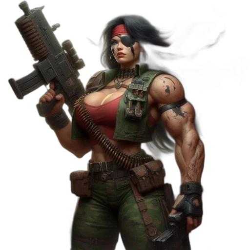weapon, concept art, comic book art, fantasy art transparent PNG cut-out