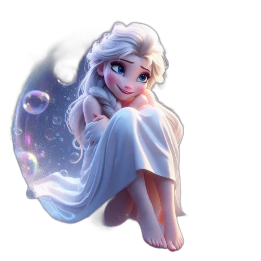 dress, staff, concept art, fantasy art transparent PNG cut-out