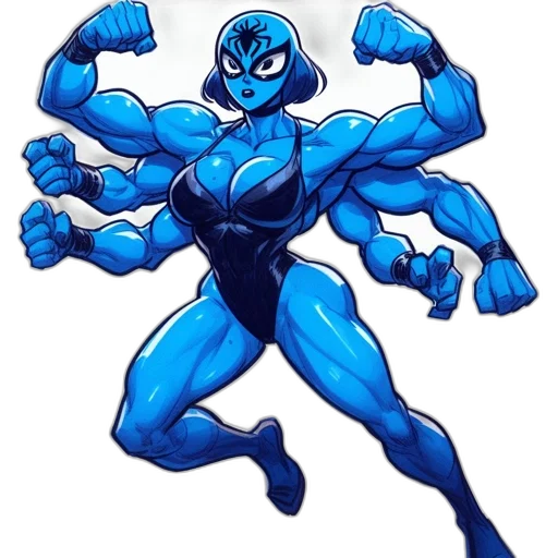 robot, animal, weapon, comic book art transparent PNG cut-out