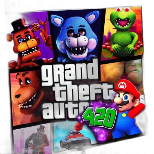 concept art, 3d render, fan-designed, ps4 transparent PNG cut-out