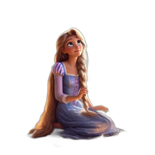 dress, concept art, 3d render, fantasy art transparent PNG cut-out