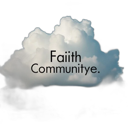 blackbau, banner, text, cloud transparent PNG cut-out
