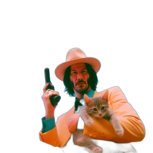 hat, weapon, animal, jacket transparent PNG cut-out
