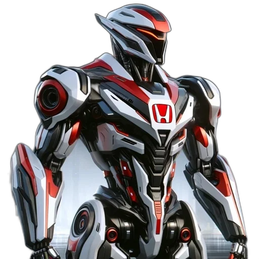 robot, concept art, 3d render, comic book art transparent PNG cut-out