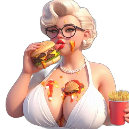 food, dress, concept art, pixel art transparent PNG cut-out