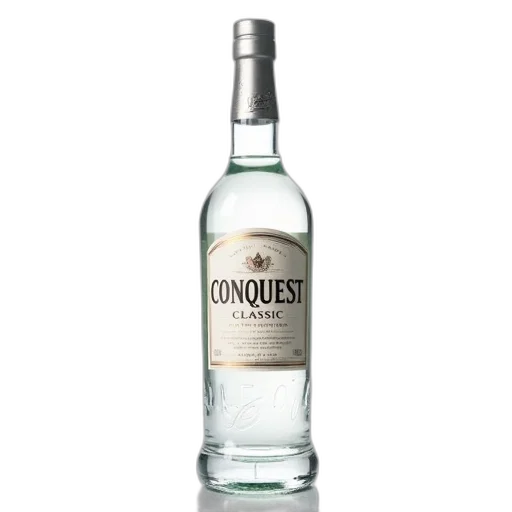bottle, crown, weapon, 3d render transparent PNG cut-out