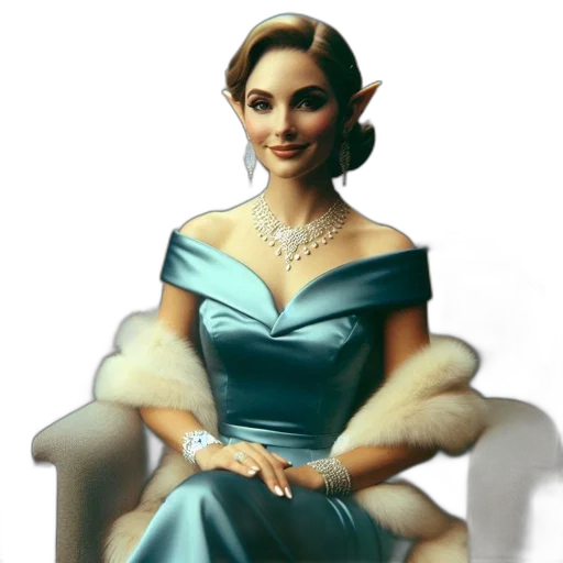 jewelry, dress, crown, face transparent PNG cut-out