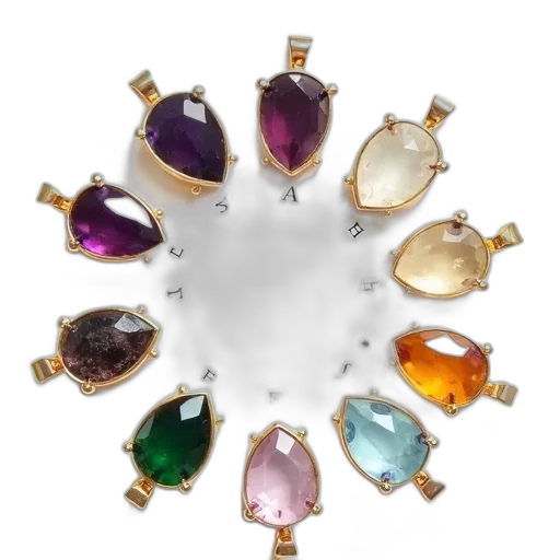 jewelry, crown, collection, various transparent PNG cut-out
