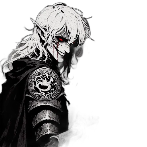mask, sword, dragon, weapon transparent PNG cut-out