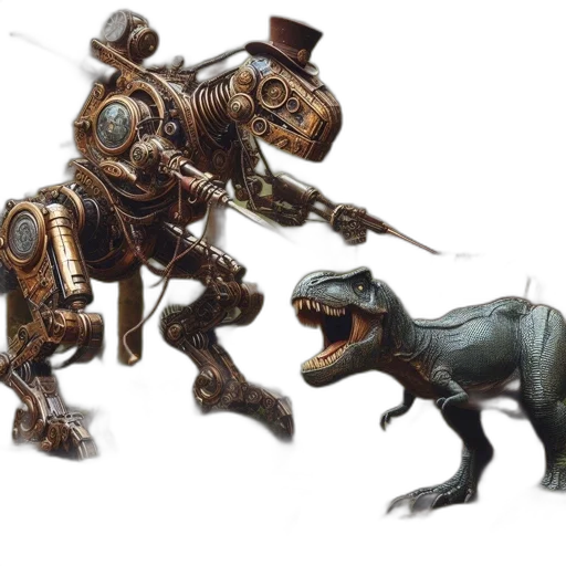robot, creature, concept art, fantasy art transparent PNG cut-out