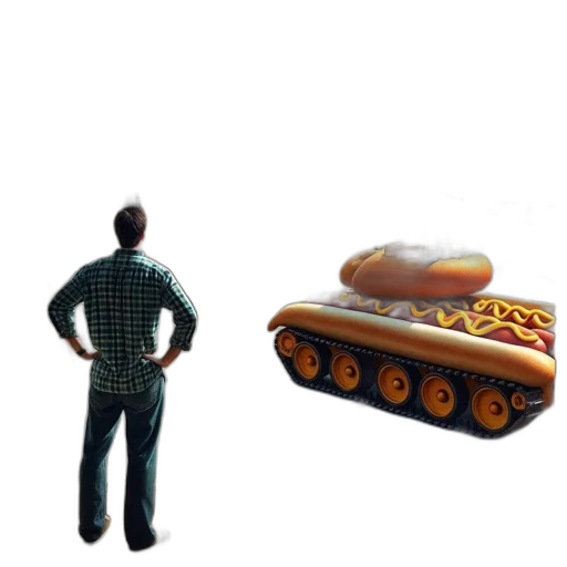 food, furniture, weapon, robot transparent PNG cut-out