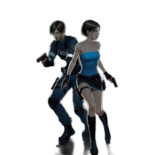robot, concept art, 3d render, cyberpunk transparent PNG cut-out