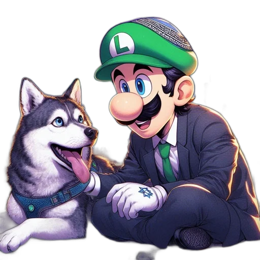 animal, creature, staff, hat transparent PNG cut-out