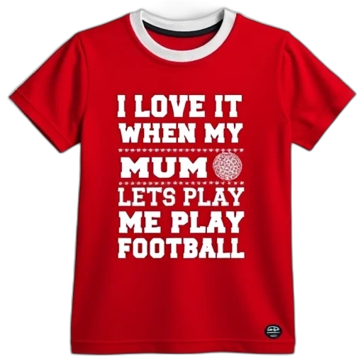 red, t-shirt, graphic, design transparent PNG cut-out
