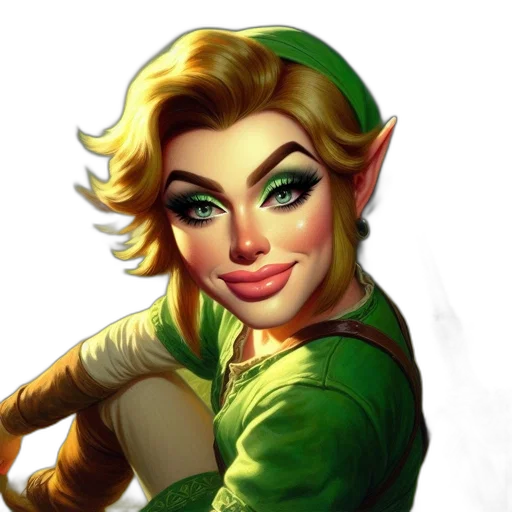 face, staff, mask, fantasy art transparent PNG cut-out