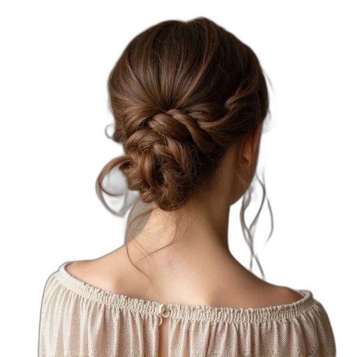 hair, dress, jewelry, crown transparent PNG cut-out