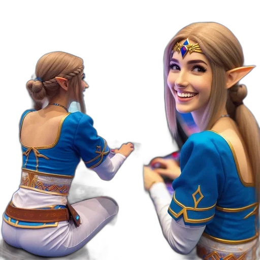 face, staff, crown, mask transparent PNG cut-out