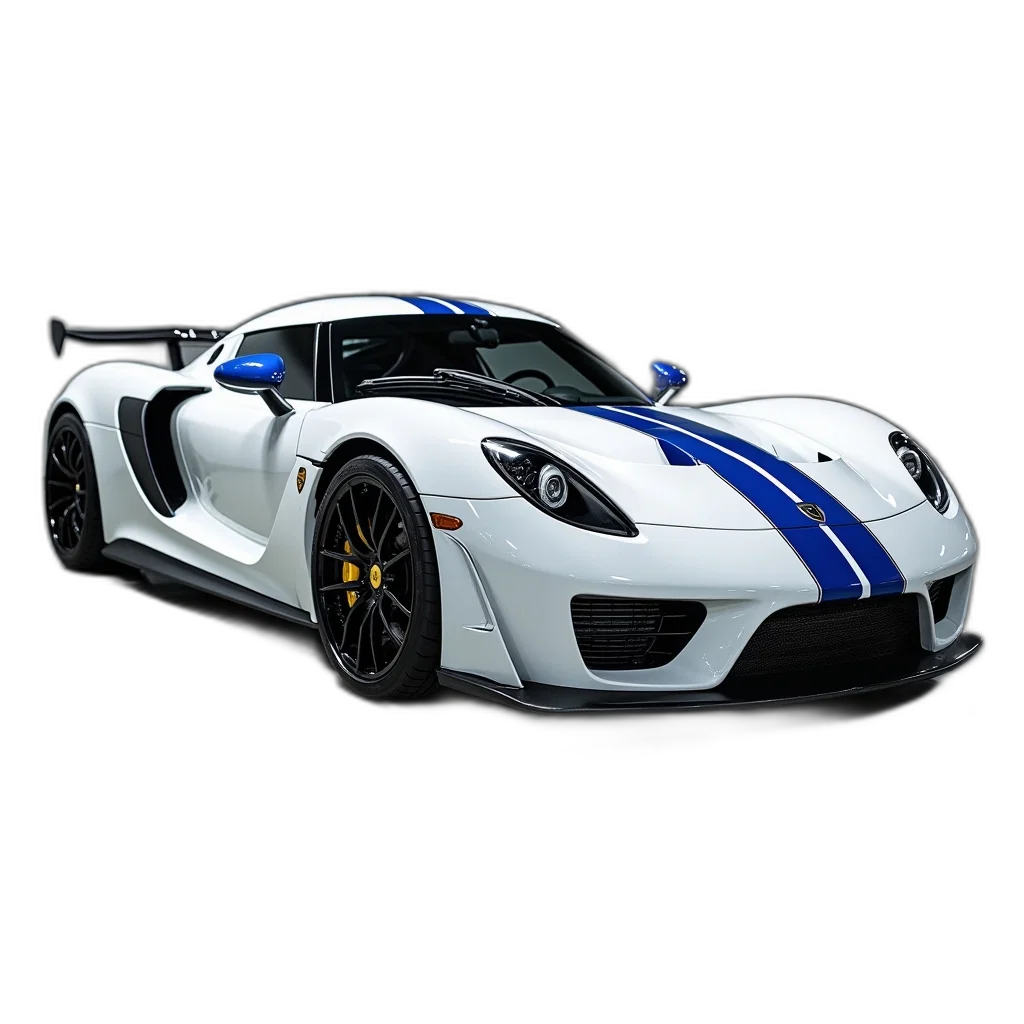 car, weapon, 3d render, photorealistic transparent PNG cut-out