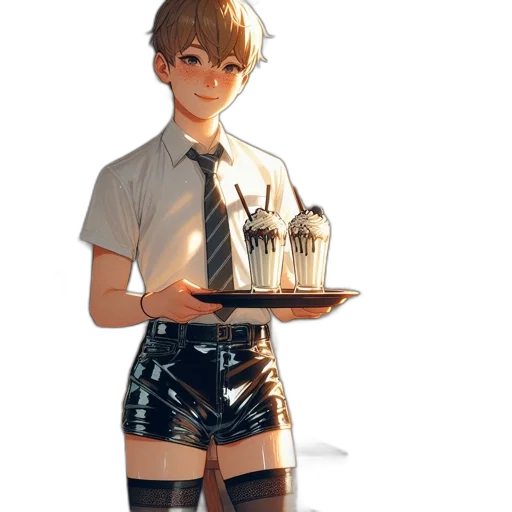 staff, dress, food, robot transparent PNG cut-out