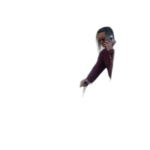 staff, man, bicycle, talks transparent PNG cut-out