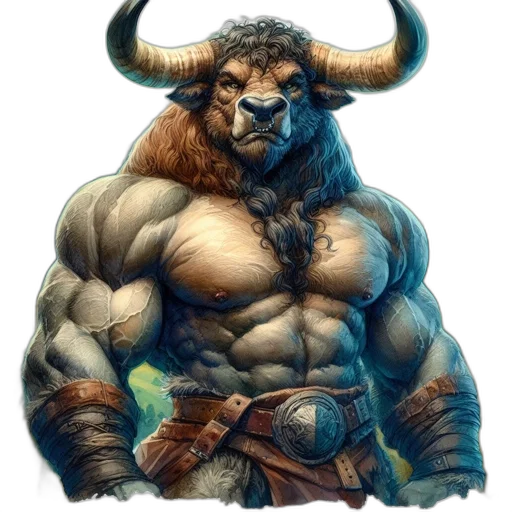 animal, fantasy art, concept art, comic book art transparent PNG cut-out