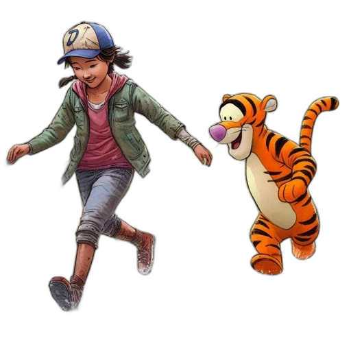 animal, concept art, 3d render, cartoon transparent PNG cut-out