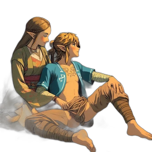 jacket, concept art, fantasy art, watercolor transparent PNG cut-out