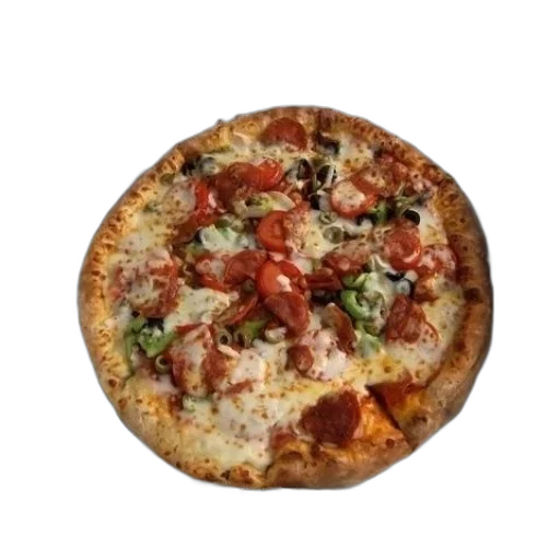 food, face, 3d render, photorealistic transparent PNG cut-out