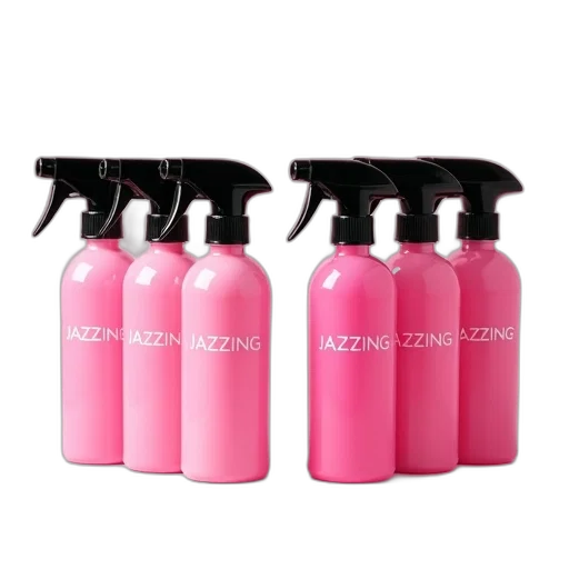 collection, six, pink, spray transparent PNG cut-out