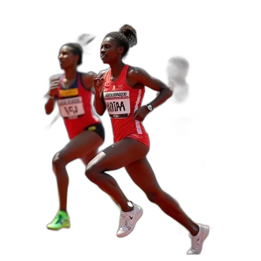 iaaf, marathon, finalists transparent PNG cut-out