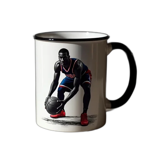 3d render, ceramic, coffee, mug transparent PNG cut-out