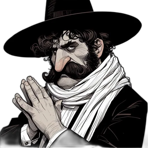 hat, comic book art, concept art, cartoon transparent PNG cut-out