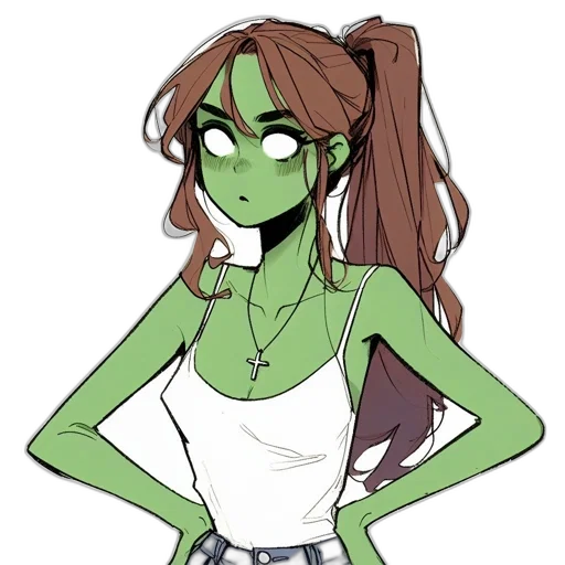 staff, creature, cartoon, concept art transparent PNG cut-out