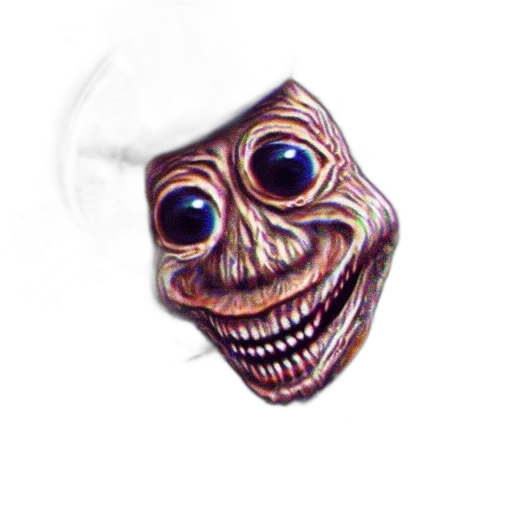 mask, face, hat, creature transparent PNG cut-out