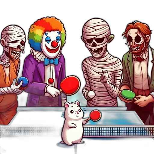 pixel art, concept art, comic book art, cartoon transparent PNG cut-out