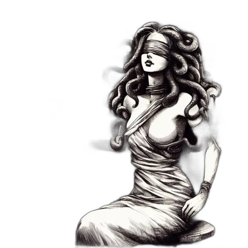 dress, mask, jewelry, hair transparent PNG cut-out