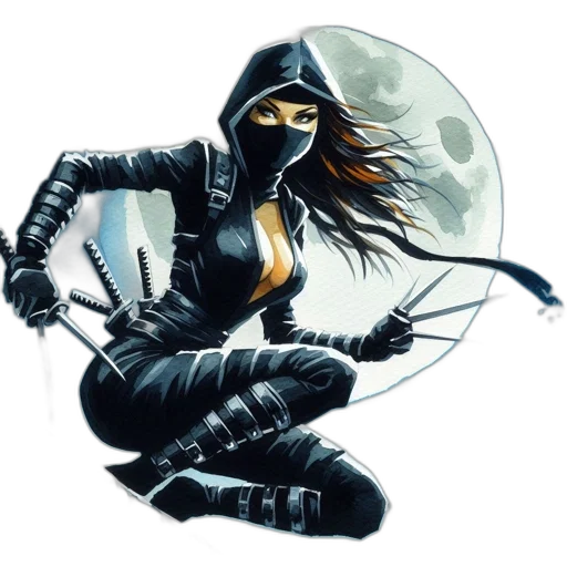 mask, comic book art, concept art, fantasy art transparent PNG cut-out