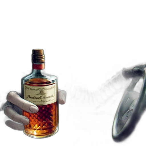 bottle, weapon, mask, robot transparent PNG cut-out