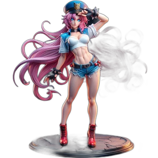 concept art, fantasy art, comic book art, 3d render transparent PNG cut-out