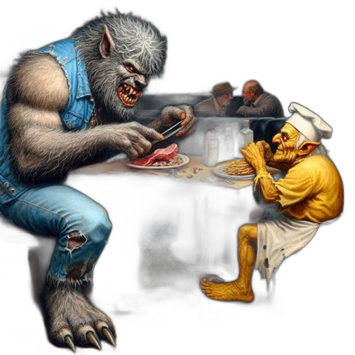 food, concept art, fantasy art, fire transparent PNG cut-out