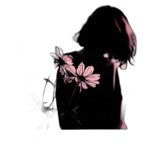 flower, dress, jacket, mask transparent PNG cut-out