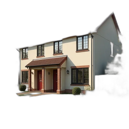 building, 3d render, photorealistic, concept art transparent PNG cut-out