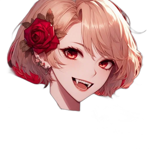 face, mask, crown, flower transparent PNG cut-out