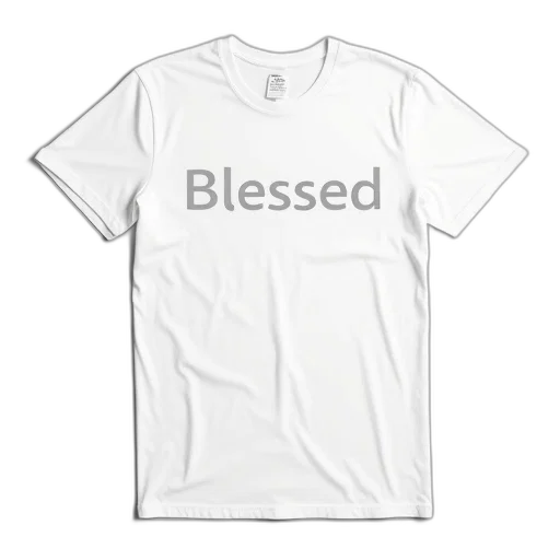 plain, white, t-shirt, word transparent PNG cut-out