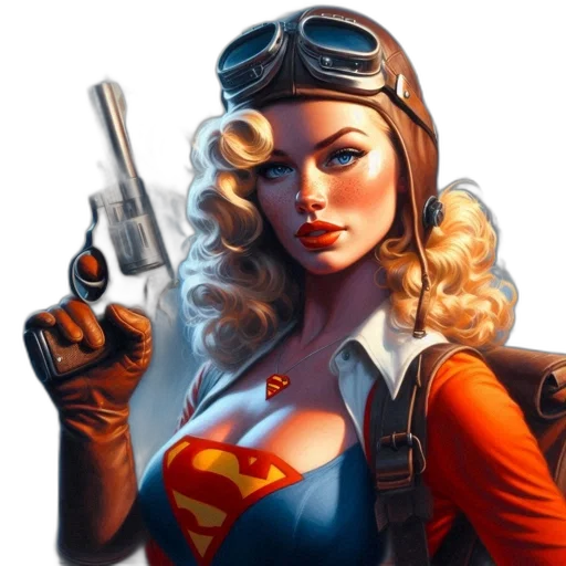 weapon, comic book art, concept art, pixel art transparent PNG cut-out