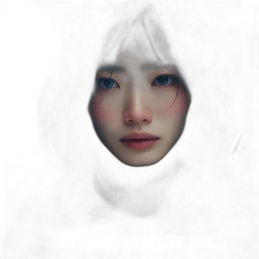 face, mask, robot, creature transparent PNG cut-out